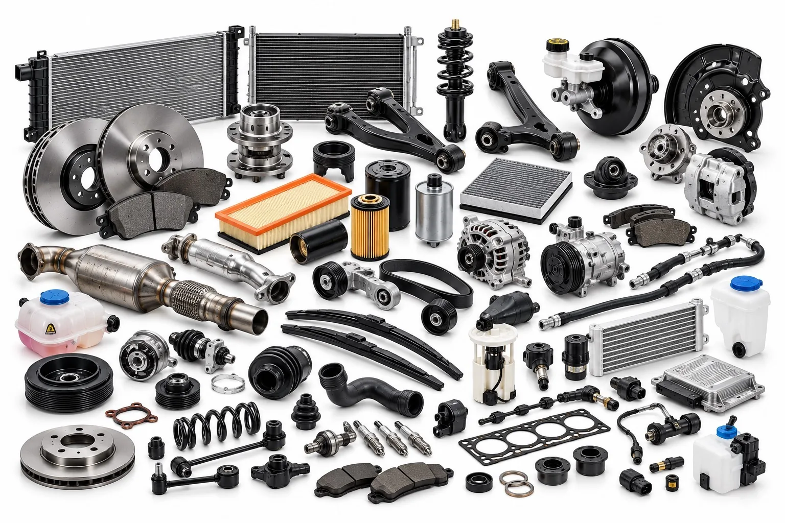 Selección de componentes originales de automóvil